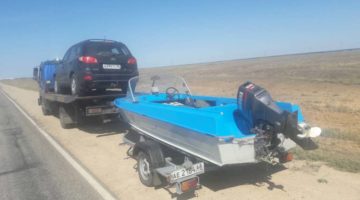 Эвакуатор Волгоград лодка на рыбалку автоцентр 34_автоцентр34